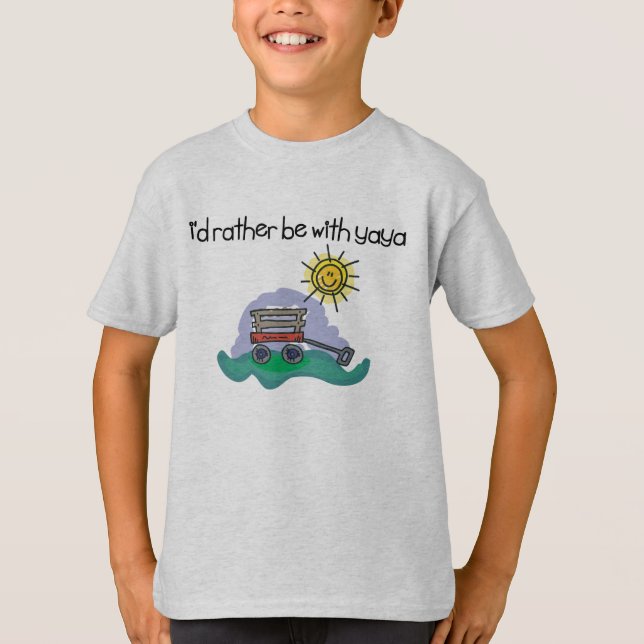 Camiseta Eu preferencialmente seria com YaYa (Frente)