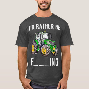 Camiseta Eu preferencialmente seria uma ideia de fazendeiro