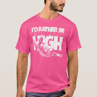 Camiseta Eu Preferencialmente Voando Alto - Paraquedismo
