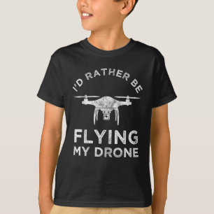 Camiseta Eu Preferencialmente Voando Meu Drone