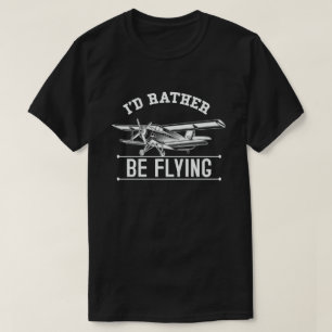 Camiseta Eu Preferencialmente Voando Piloto De Avião De Avi