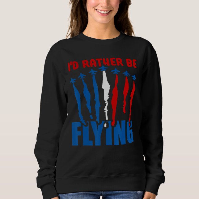 Camiseta Eu Preferencialmente Voando Piloto De Avião Voador (Frente)