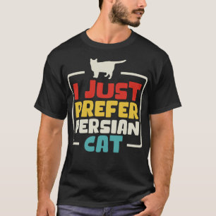 Camiseta Eu Preferi Apenas Gato Persa