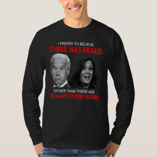 Camiseta Eu Preferia Acreditar Que Havia Preferencialmentes