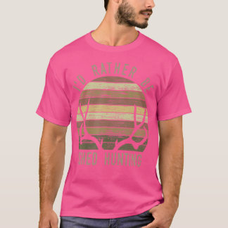 Camiseta Eu Preferiria Caçar Abrigos de Animais