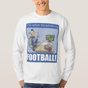 Camiseta Eu Preferiria Estar Assistindo Citação Com Adolesc