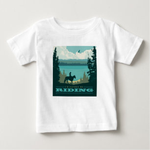 Camiseta Eu Preferiria Estar Cavalgando