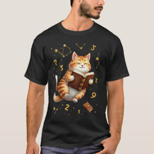 Camiseta Eu Preferiria Estar Lendo Livro Espaço Gato Bookto