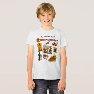Camiseta Eu Preferiria Estar no Museu