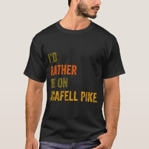 Camiseta Eu Preferiria Estar No Scafell Pike Lake District