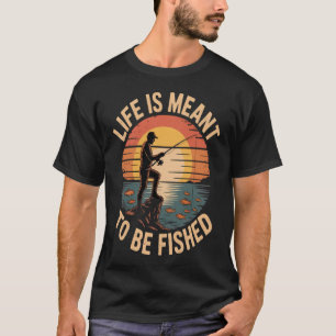 Camiseta Eu Preferiria Estar Pescando Bass Adesivo - Branco
