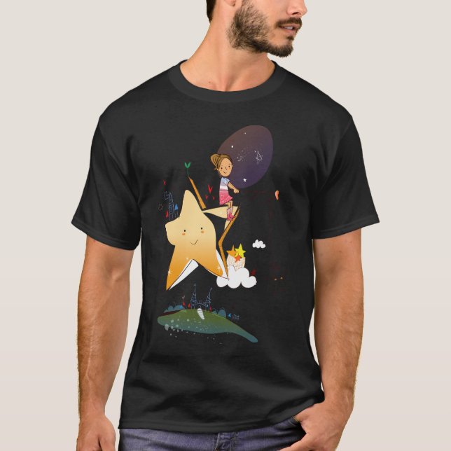 Camiseta Eu Preferiria Estar Pescando Em Idaho (Frente)