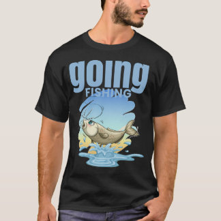 Camiseta Eu preferiria estar pescando no gelo homens mulher