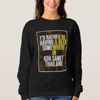 Camiseta Eu Preferiria Estar Tomando Uma Cerveja Em Algum L