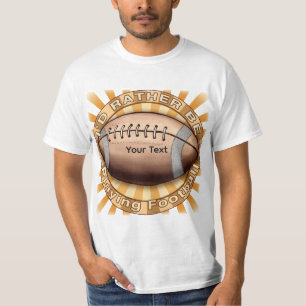 Camiseta Eu Preferiria Jogar Futebol