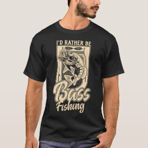 Camiseta Eu Preferiria Ser Pescador de Robalo