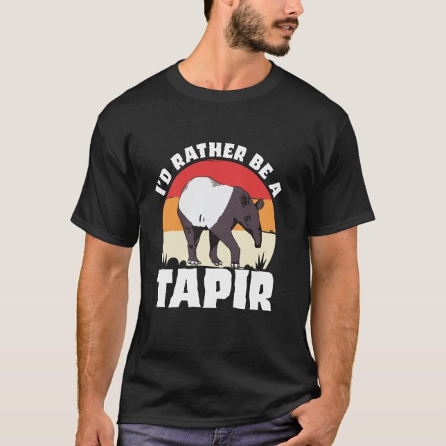 Camiseta Eu Preferiria Ser Um Zoólogo Zoologia Biólogo de T (Frente)