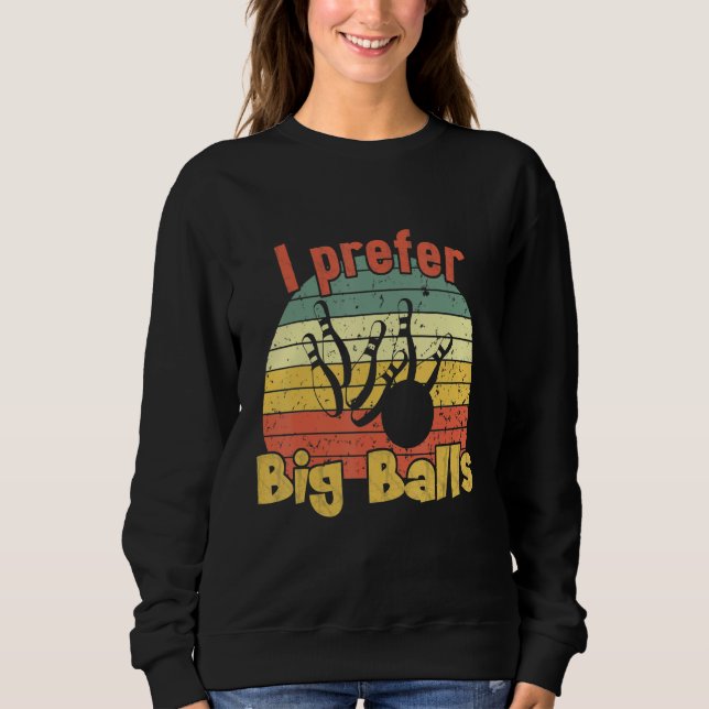 Camiseta Eu Prefiro Grandes Bolas Boliches Retroativas (Frente)