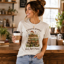 Camiseta Eu Prefiro Livros à Maioria das Pessoas
