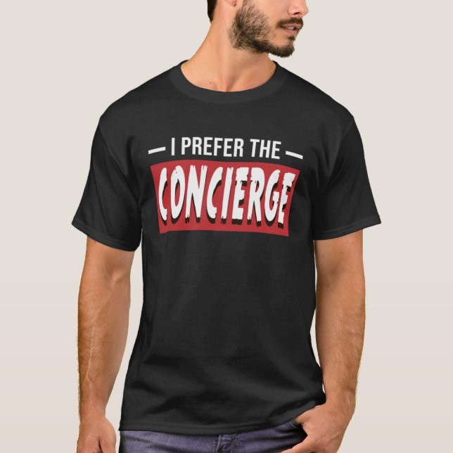 Camiseta Eu Prefiro O Atendedor De Segurança (Frente)