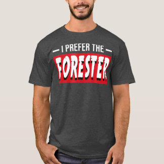Camiseta Eu Prefiro O Presente Florestal Engraçado De Fores