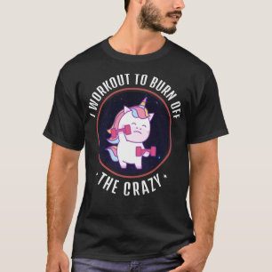 Camiseta Eu Preparei Queimar A Louca - Engraçado Unicórnio