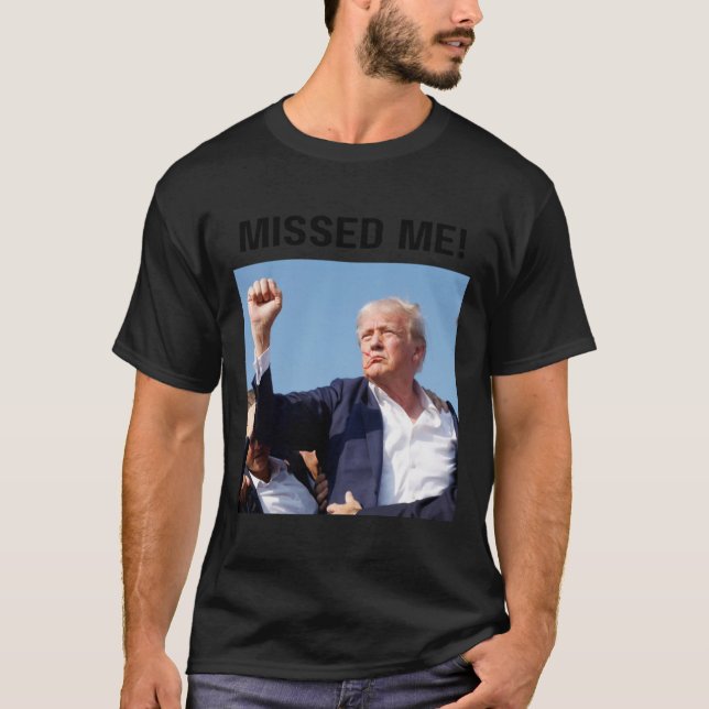 Camiseta Eu! Presidente Trump (Frente)