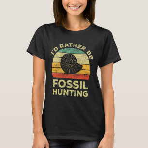 Camiseta Eu Procuraria Preferencialmentes Por Fósseis