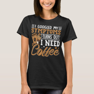 Camiseta Eu Procurei Meus Sintomas no Google e Descobri que