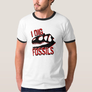 Camiseta EU PROCURO FÓSSEIS Crânio