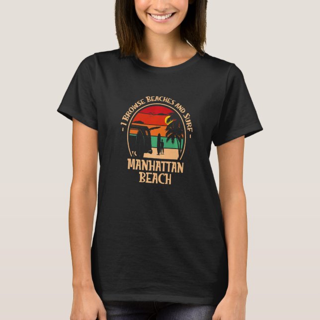 Camiseta Eu Procuro Praias E Surf Califórnia 5 (Frente)