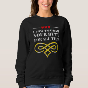 Camiseta Eu Prometo Segurar a Sua Bunda Para Sempre Humor