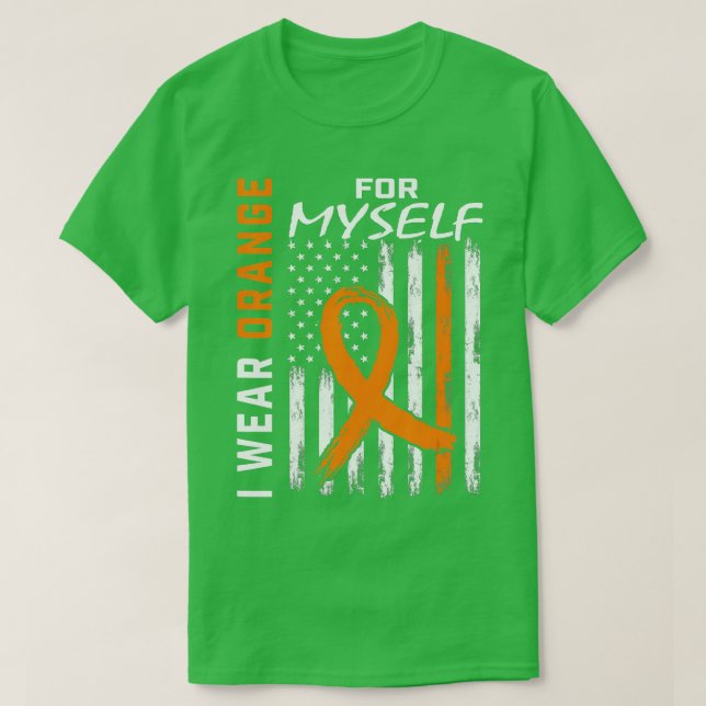 Camiseta Eu Próprio - Laranja - Presente de Sinalizador de  (Frente do Design)