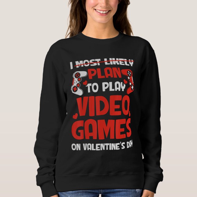 Camiseta Eu Provavelmente Planejo Tocar Videos games No Val (Frente)
