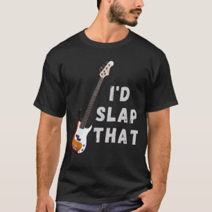 Camiseta Eu quebraria isso: baixo guitarra