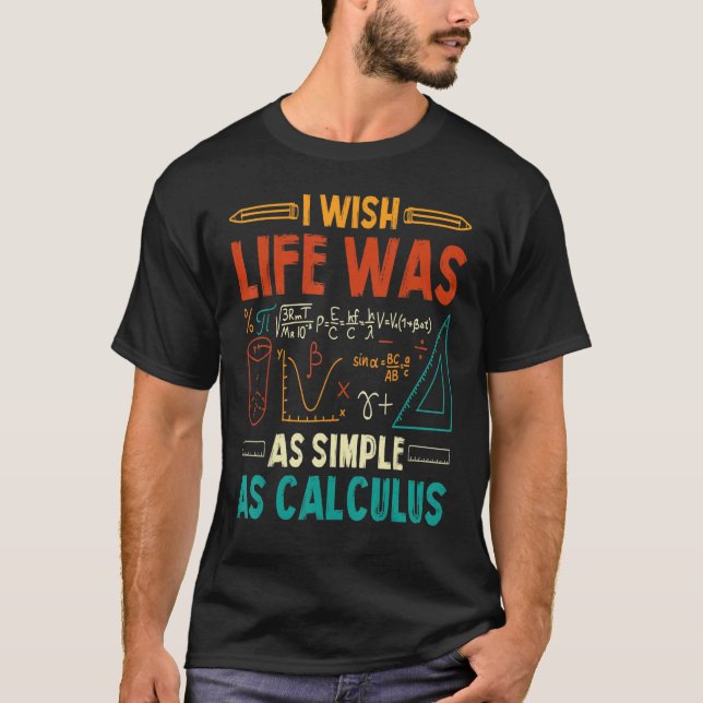 Camiseta Eu Queria Que A Vida Fosse Tão Simples Como O Ensi (Frente)