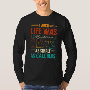 Camiseta Eu Queria Que A Vida Fosse Tão Simples Como O Prof