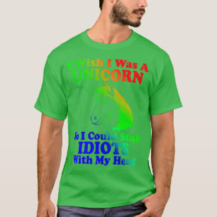 Camiseta Eu queria ser um Unicórnio Essencial