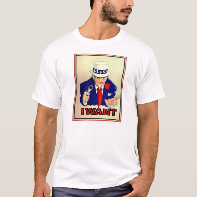 Camiseta Eu quero (Frente)