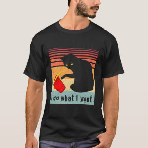 Camiseta Eu Quero A Minha Gata De Gato Negro?