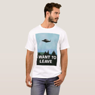 Camiseta Eu quero a variação engraçada da Estar-licença