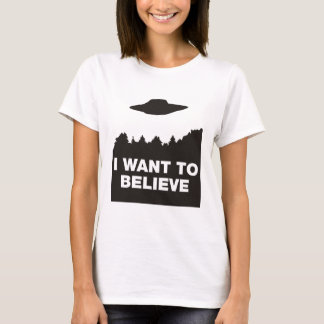 Camiseta Eu quero acreditar