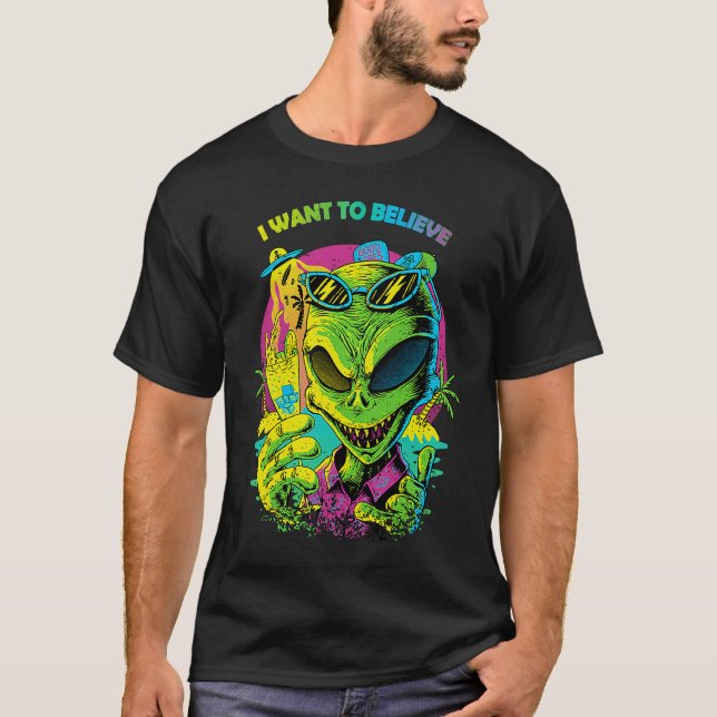 Camiseta Eu quero acreditar (Frente)