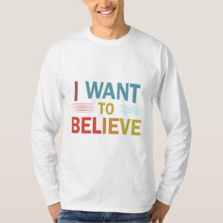 CAMISETA EU QUERO ACREDITAR