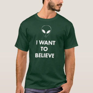 Camiseta Eu quero acreditar