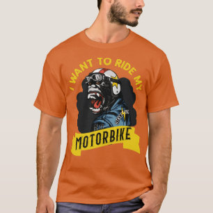 Camiseta Eu Quero Andar De Moto