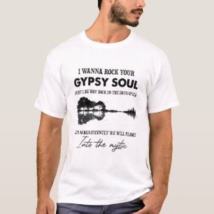 Camiseta Eu Quero Balançar Seu Violão De Hippie De Alma Cig