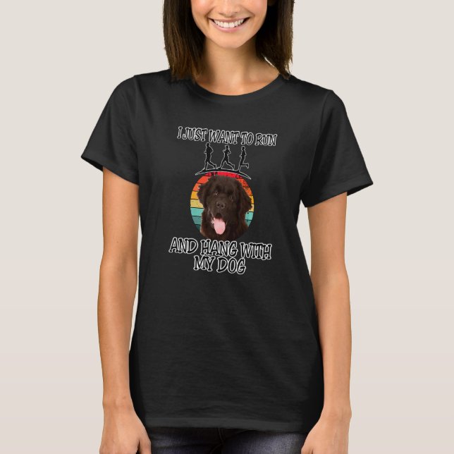 Camiseta Eu Quero Correr & Pendurar W Terra Nova (Frente)