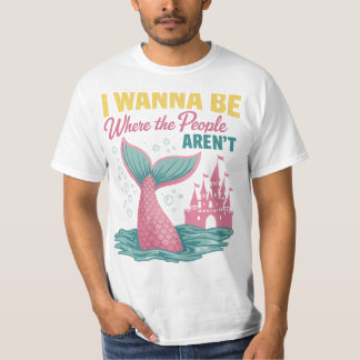 Camiseta Eu Quero Estar Onde as Pessoas Não Estão