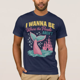 Camiseta Eu Quero Estar Onde as Pessoas Não Estão